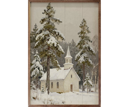 Kendrick Home Church In Snowfall