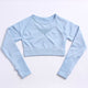 Blue long sleeves