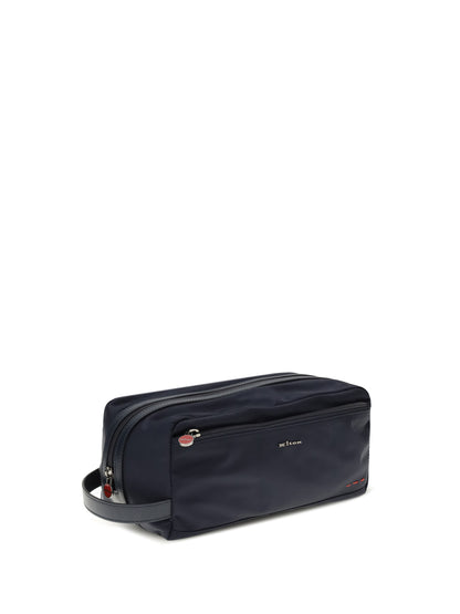 Beauty Case Nylon Blue