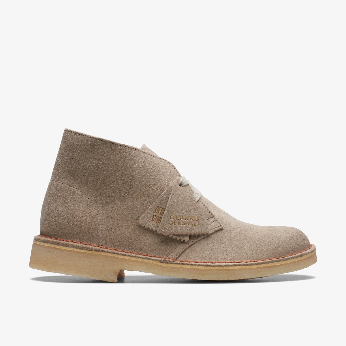Clarks Womens Desert Boot - Sand Suede