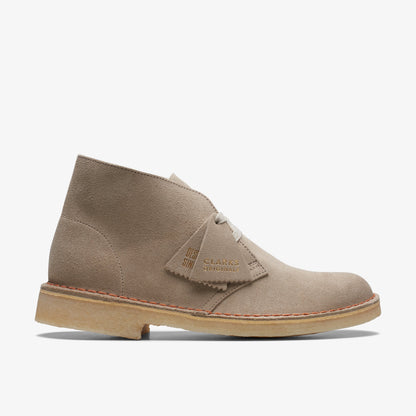 Clarks Womens Desert Boot - Sand Suede