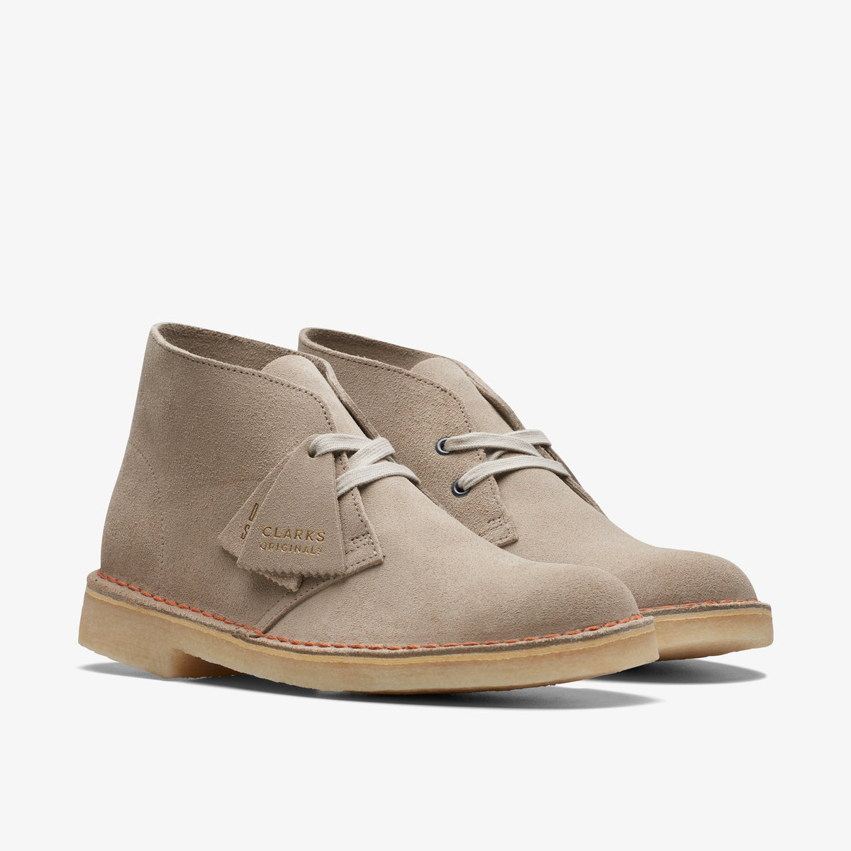 Clarks Womens Desert Boot - Sand Suede