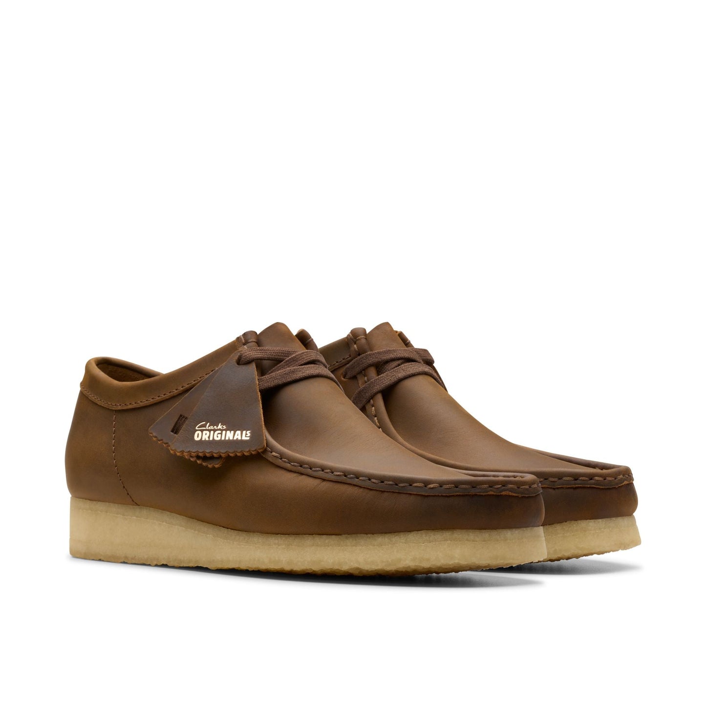 Men's Clarks Wallabee Low - Beeswax