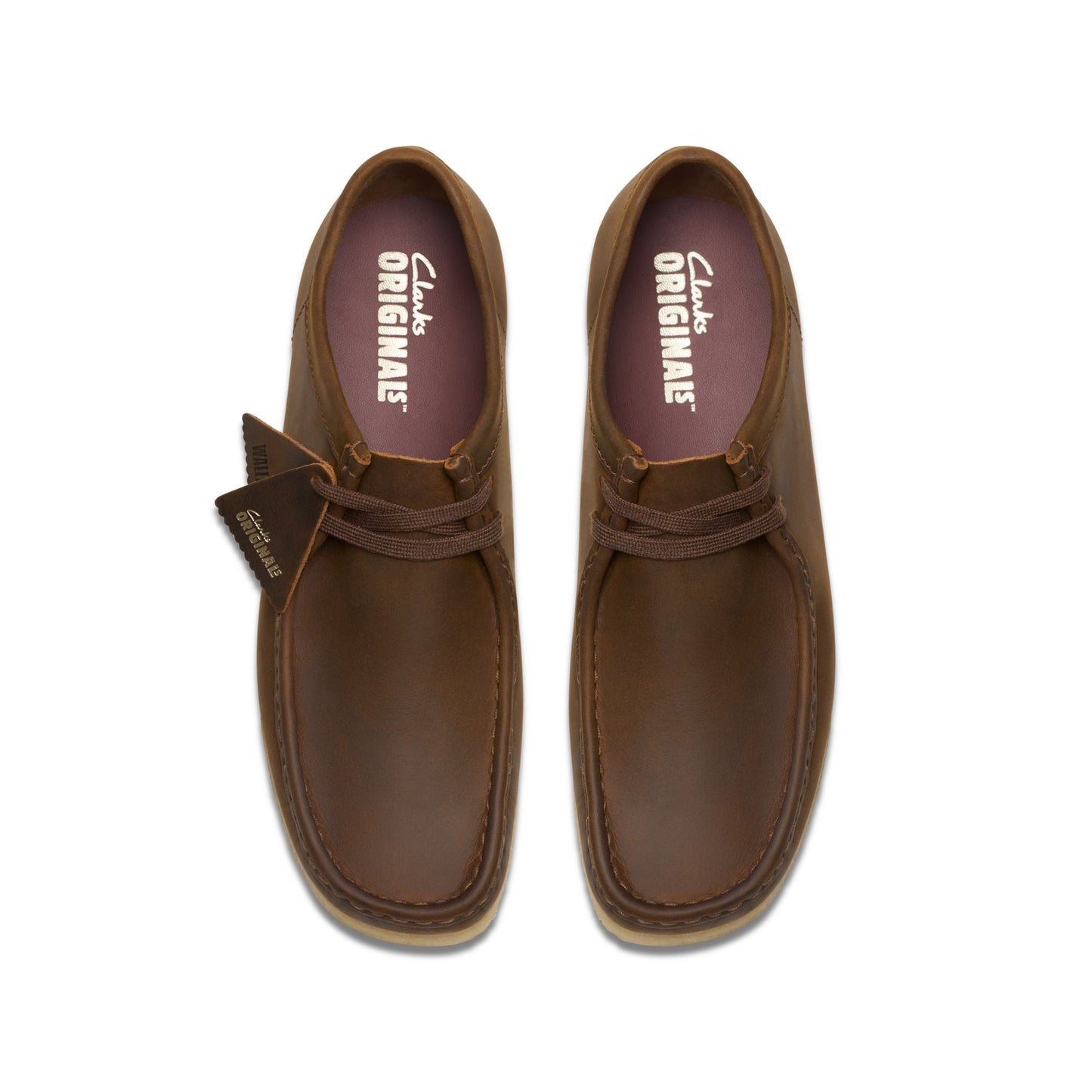 Men's Clarks Wallabee Low - Beeswax