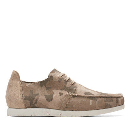 Clarks Mens Shacrelite Low - Sand Camo