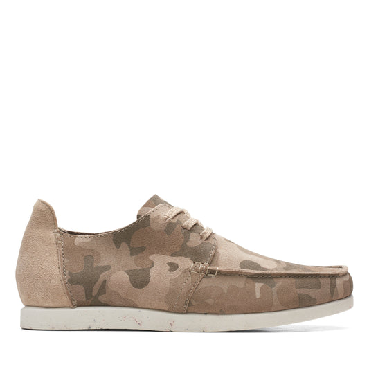 Clarks Mens Shacrelite Low - Sand Camo