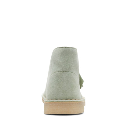 Clarks Women's Desert Boot Pale Green Booties