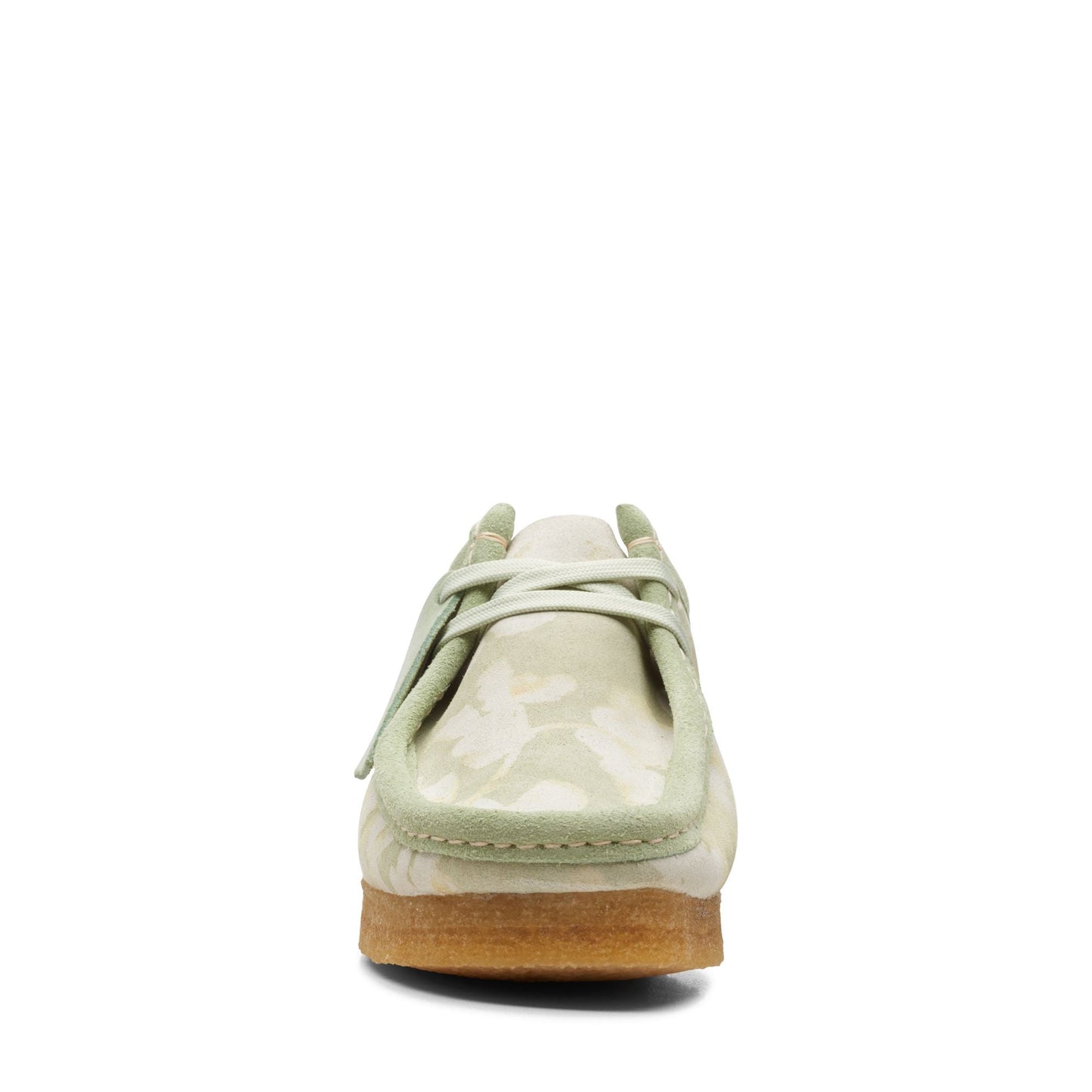 Women's Clarks Wallabee - Green Floral