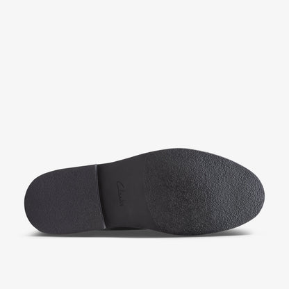 Clarks Mens Desert Boot Evo - Black Suede