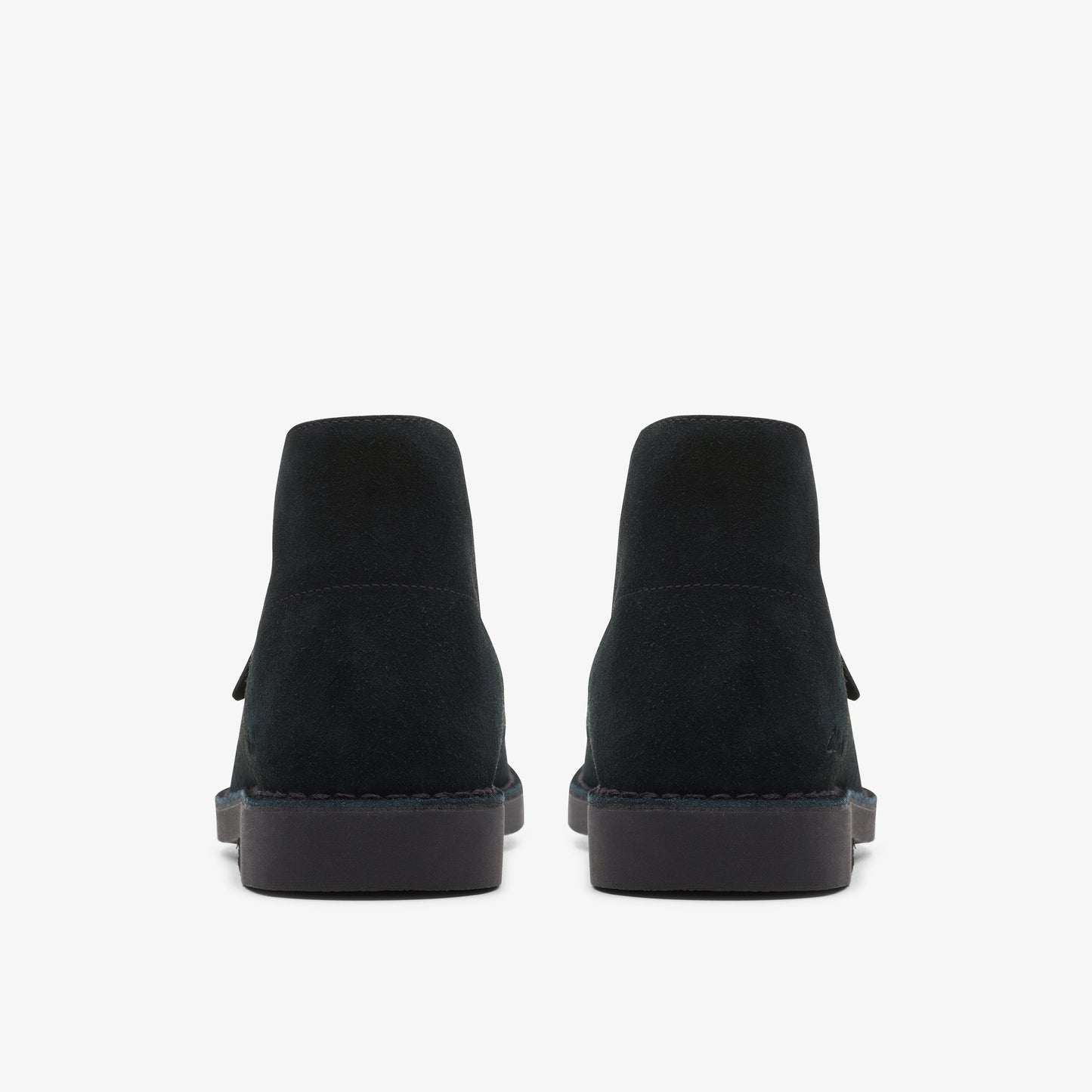 Clarks Mens Desert Boot Evo - Black Suede