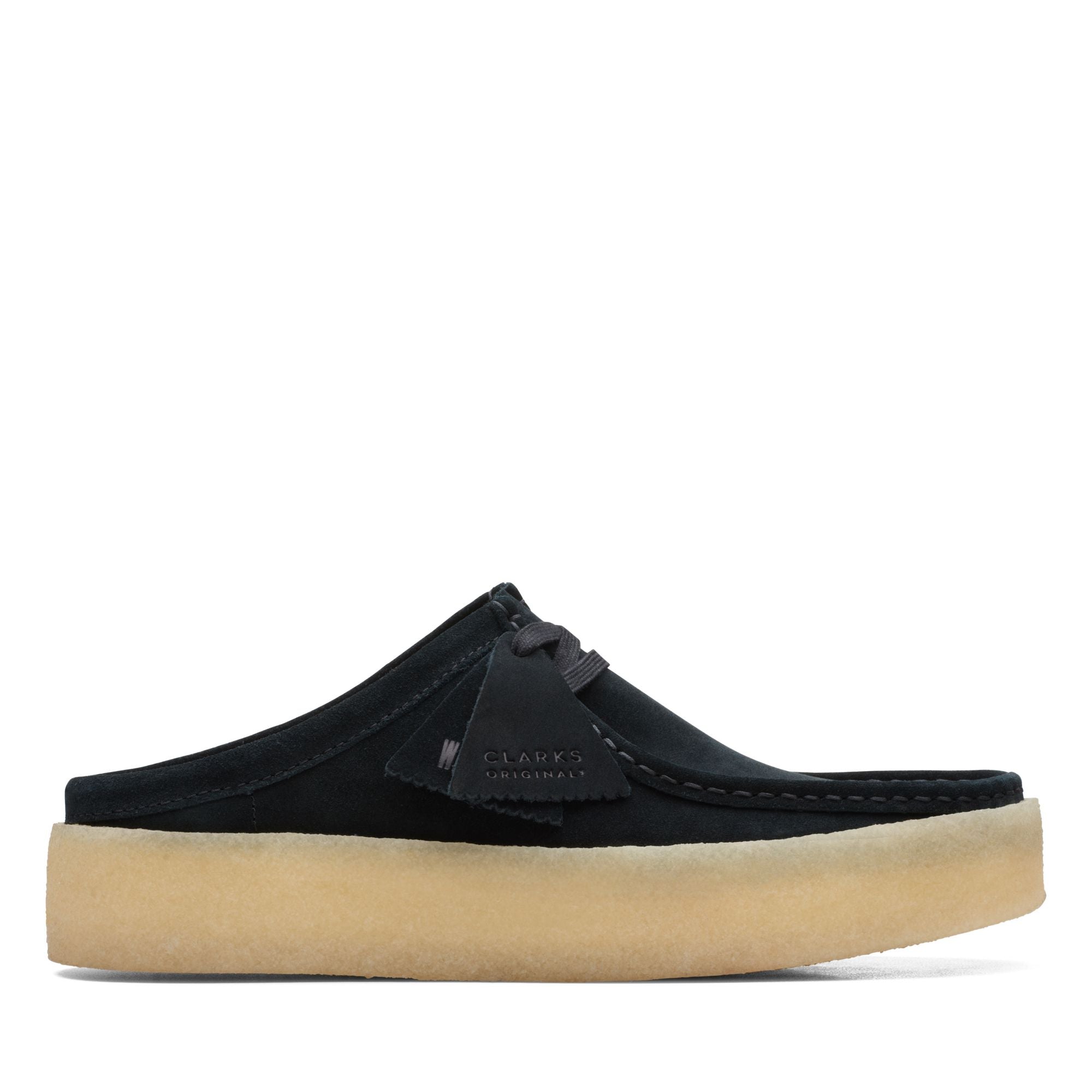 Clarks Men's Ashcott Cup - Black Suede – Zulily