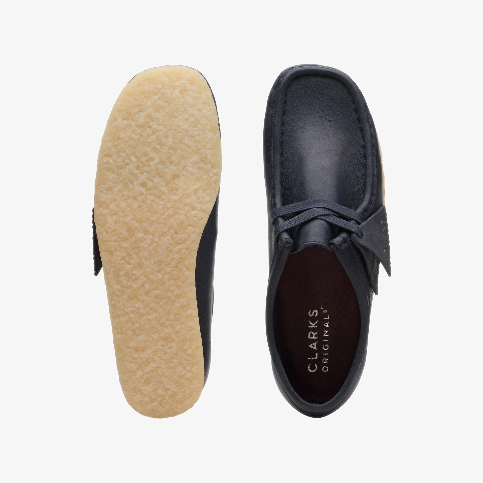 Navy Leather-