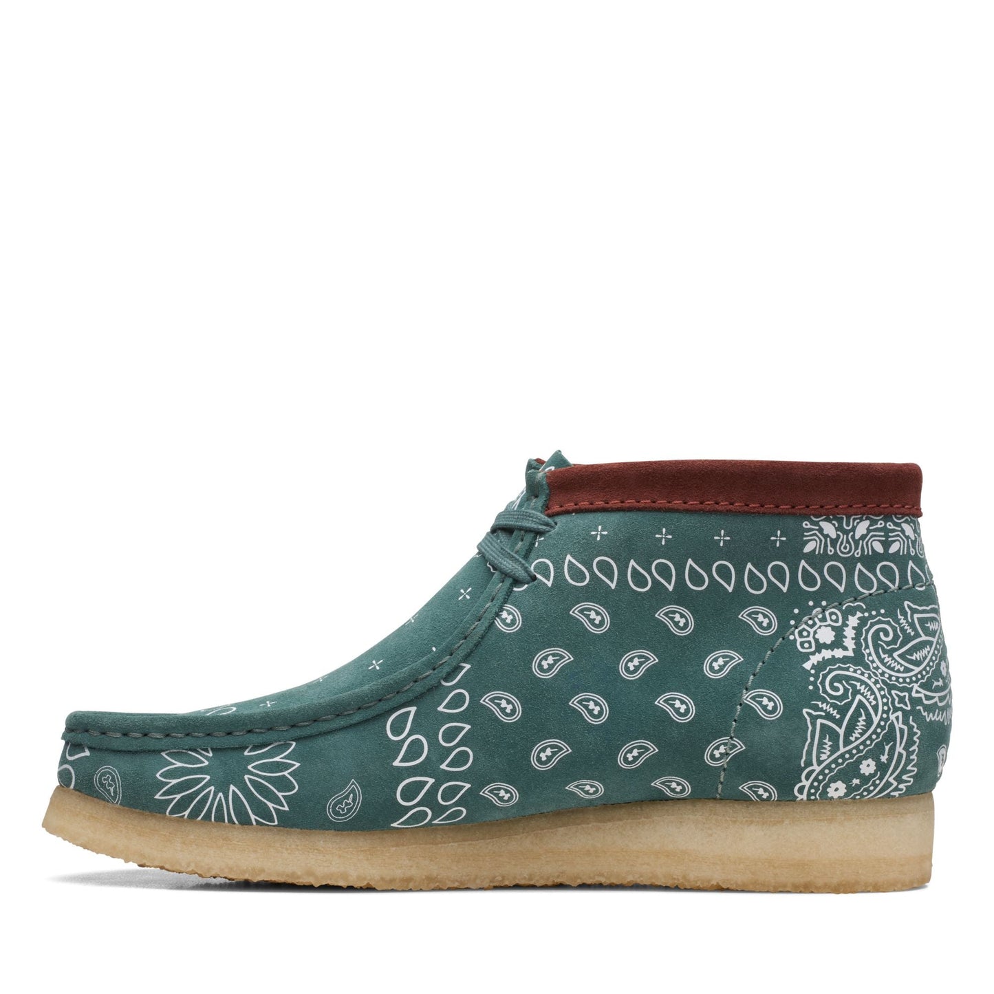 Green Paisley-
