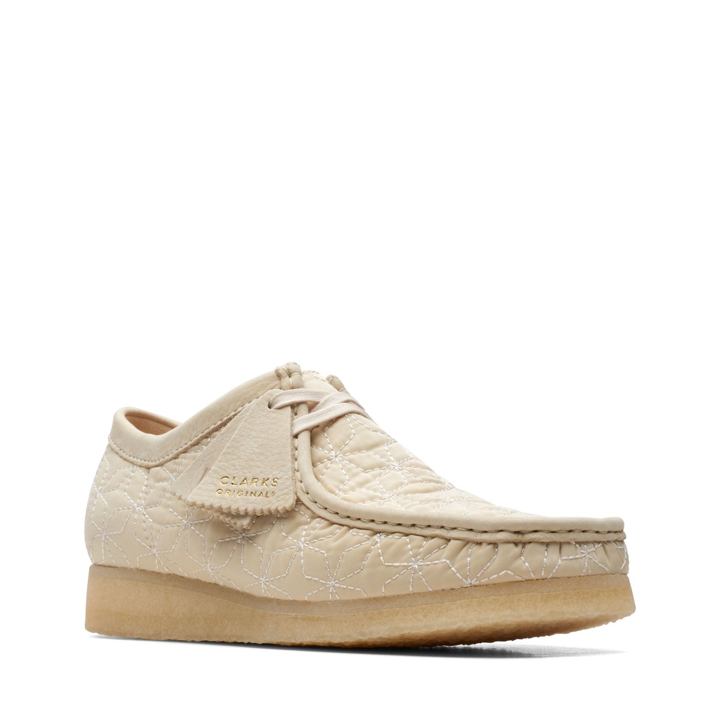 Men's Clarks Wallabee - Maple Combi