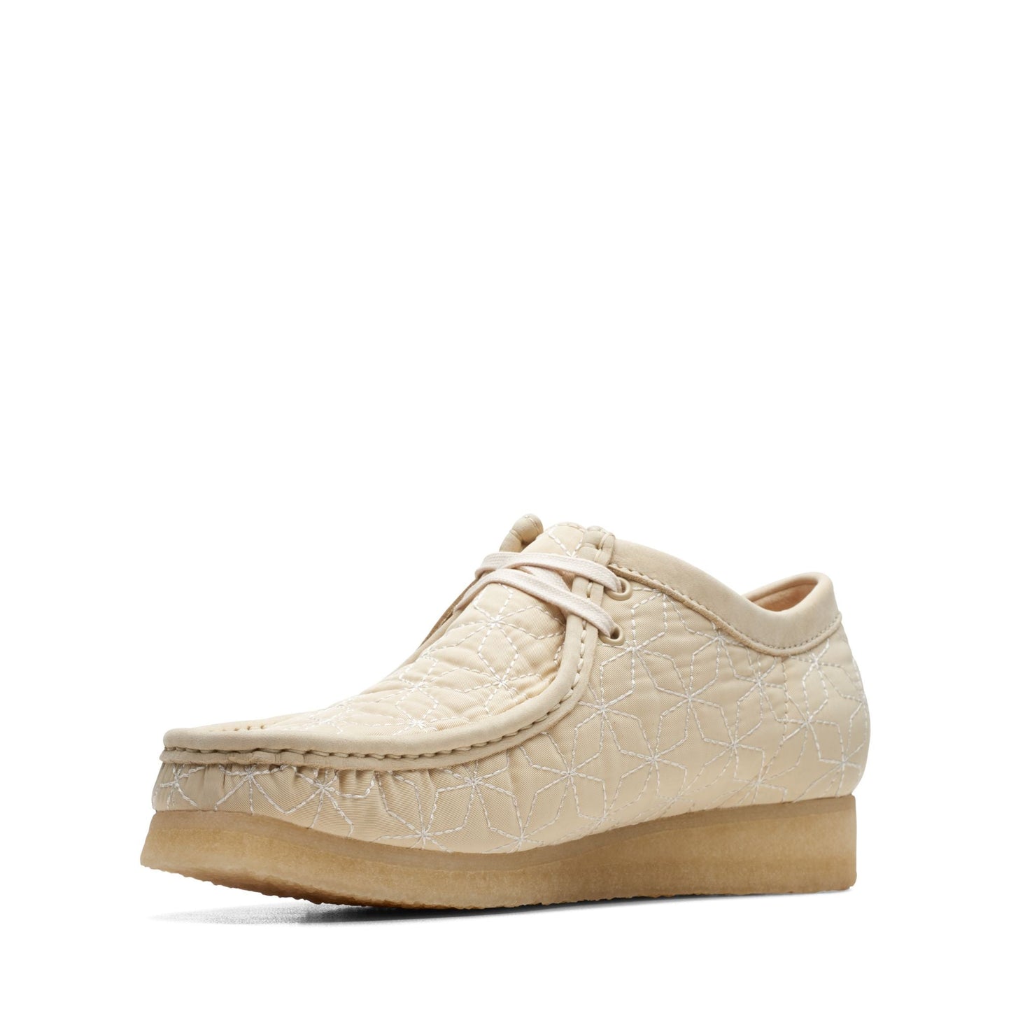 Men's Clarks Wallabee - Maple Combi