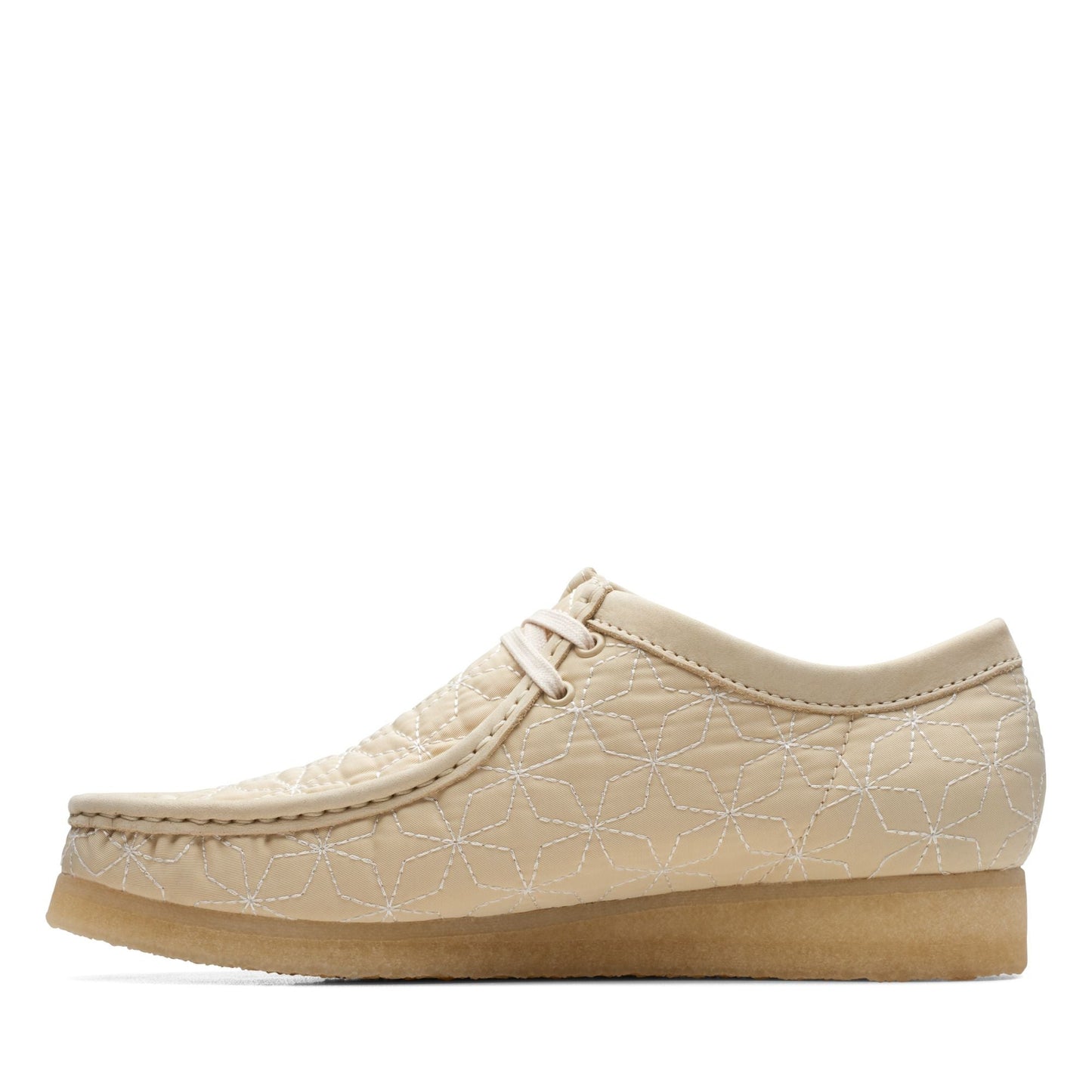 Men's Clarks Wallabee - Maple Combi