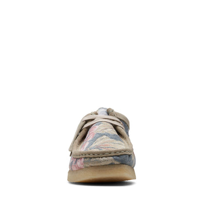 Clarks Men's Wallabee 'Grey Floral' Moccasins