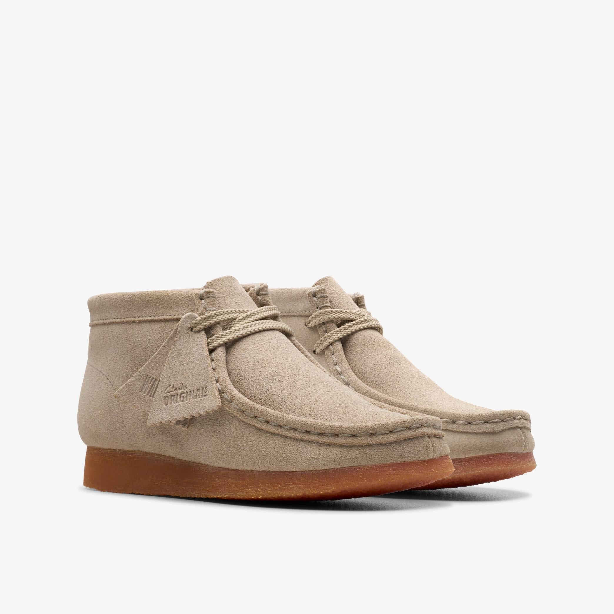 【新品未使用】CLARKS Wallabee Boot ベージュ Clarks Youth Wallabee Boot O Shoes – Zulily