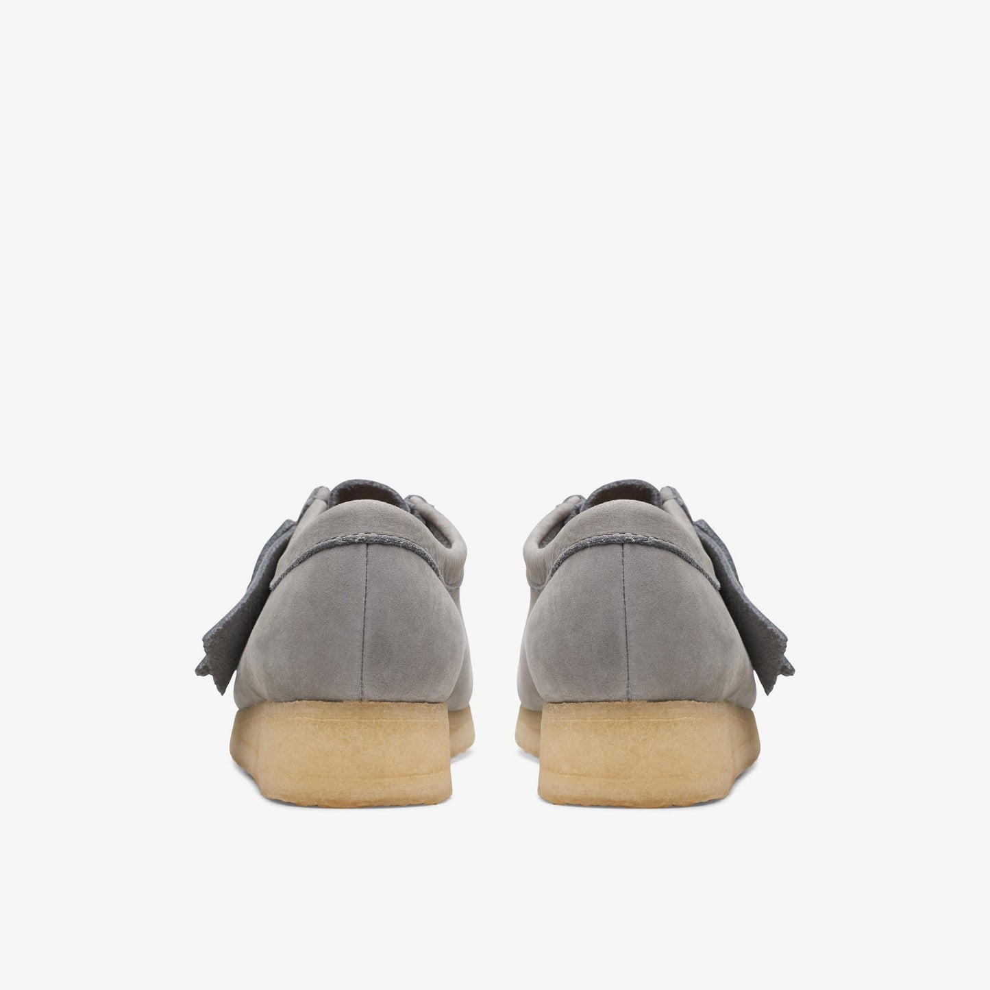 Women's Clarks Wallabee - Grey Nubuck