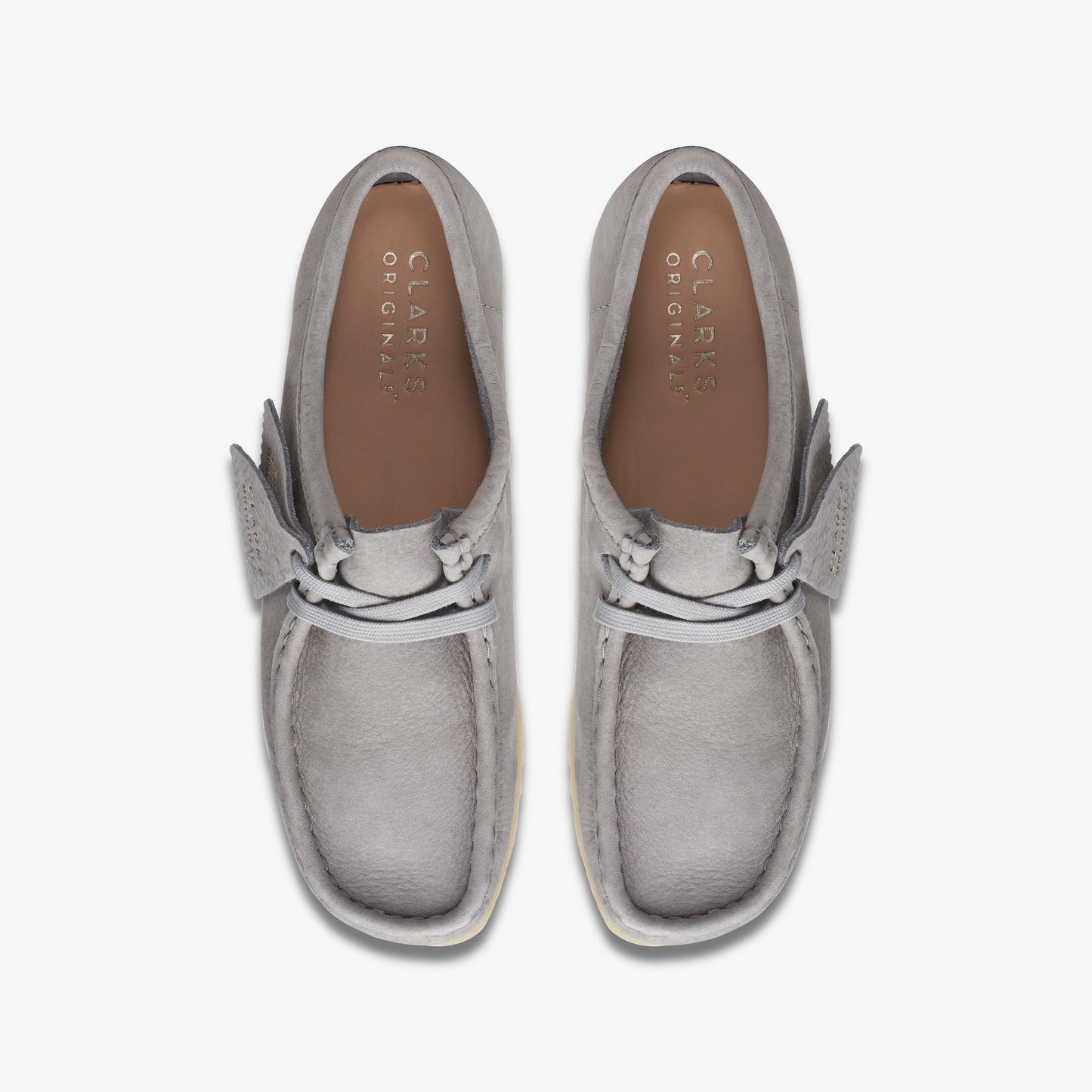 Women's Clarks Wallabee - Grey Nubuck