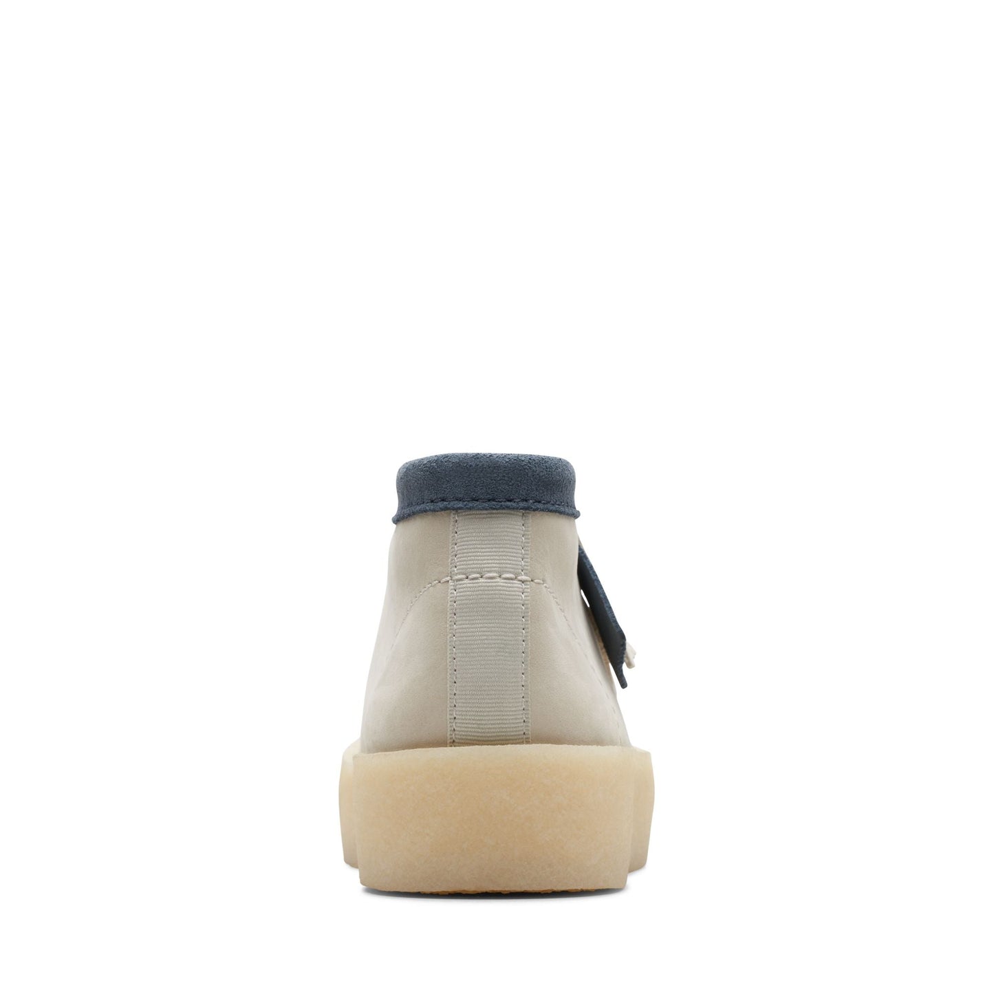 Men's Clarks Wallabee Cup Boot - White Nubuck