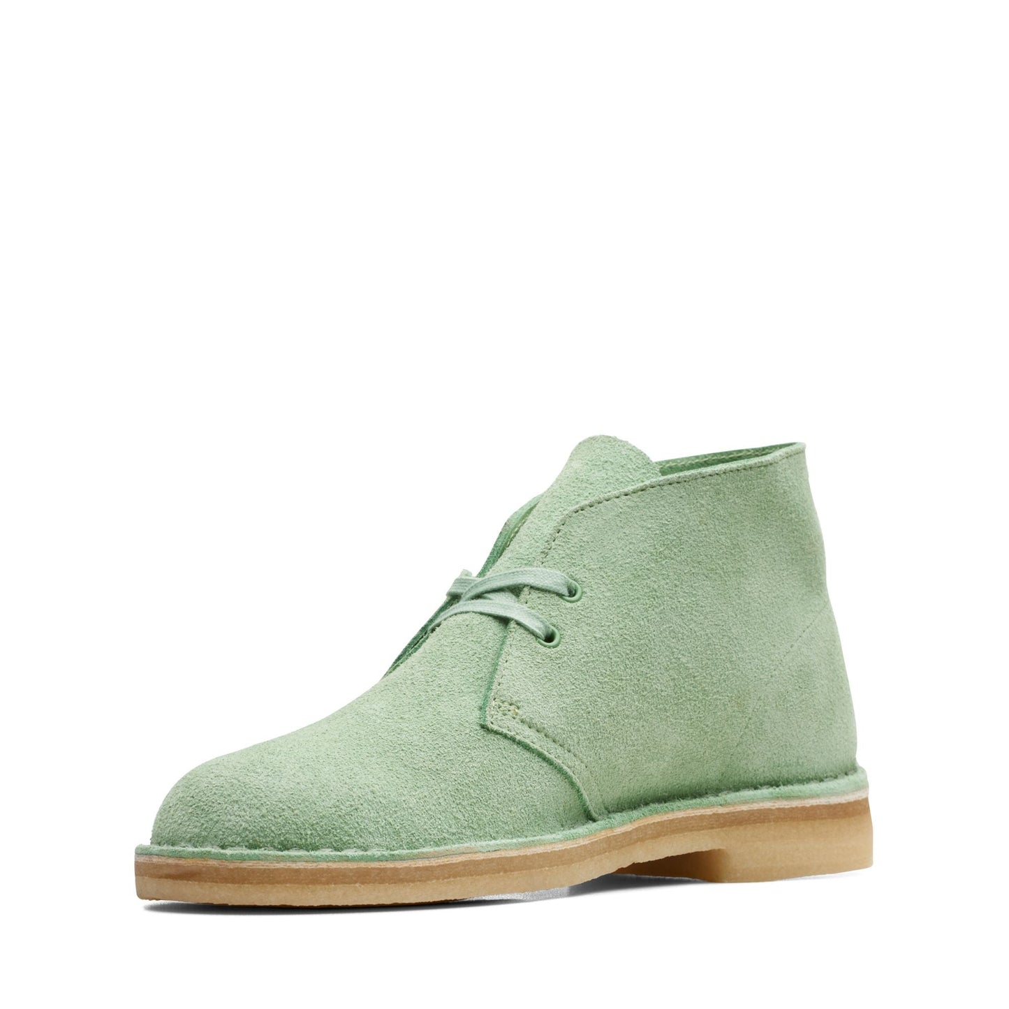 Men's Clarks Desert Boot - Light Green