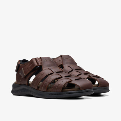 [26171794-wide] Mens Clarks Walkford Fish (wide)