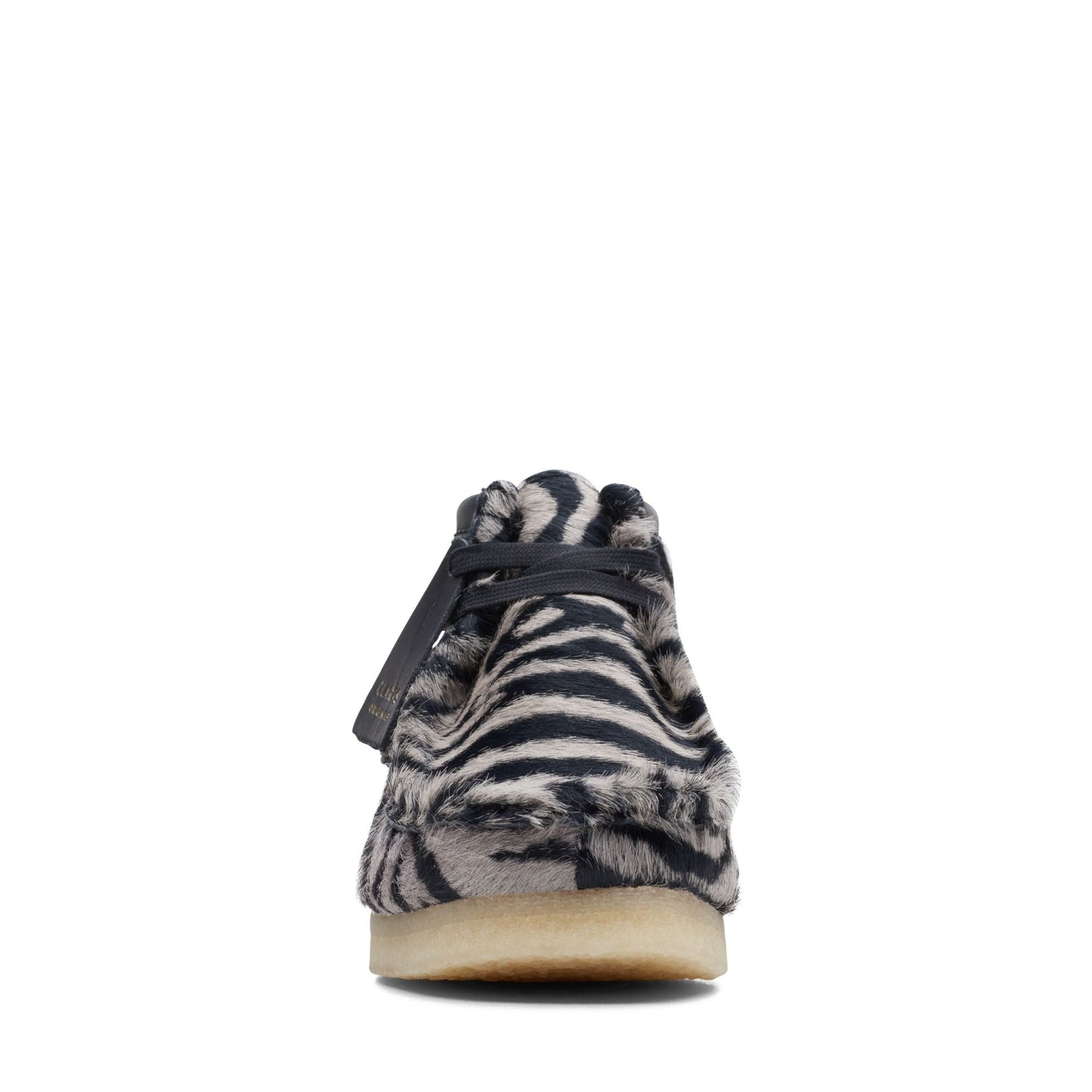 Clarks Women's Wallabee Boot Zebra Print Booties