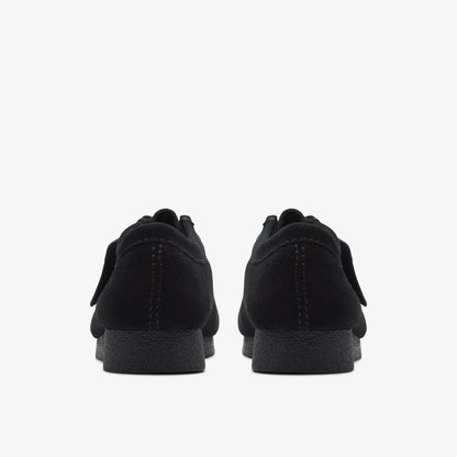 Clarks Mens Wallabee Evo - Black Suede
