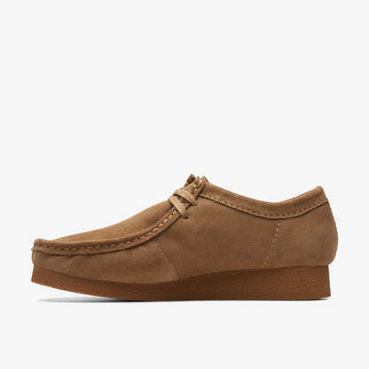 Clarks Mens Wallabee Evo - Dark Sand Suede