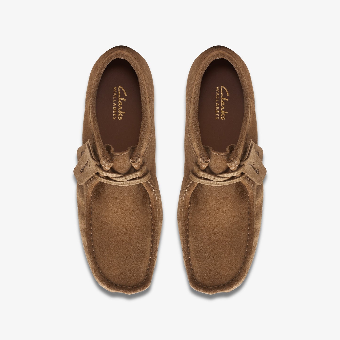 Clarks Mens Wallabee Evo - Dark Sand Suede