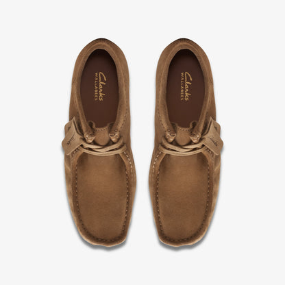 Clarks Mens Wallabee Evo - Dark Sand Suede