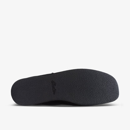 Clarks Mens Wallabee Evo Boot - Black Suede