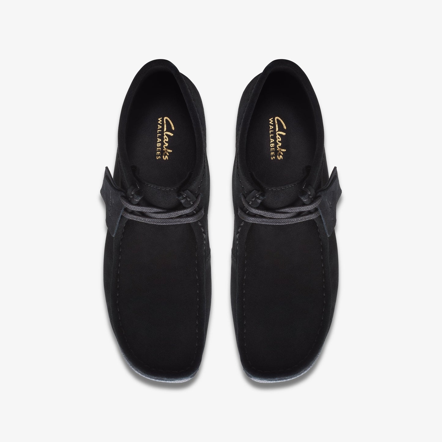 Clarks Mens Wallabee Evo Boot - Black Suede