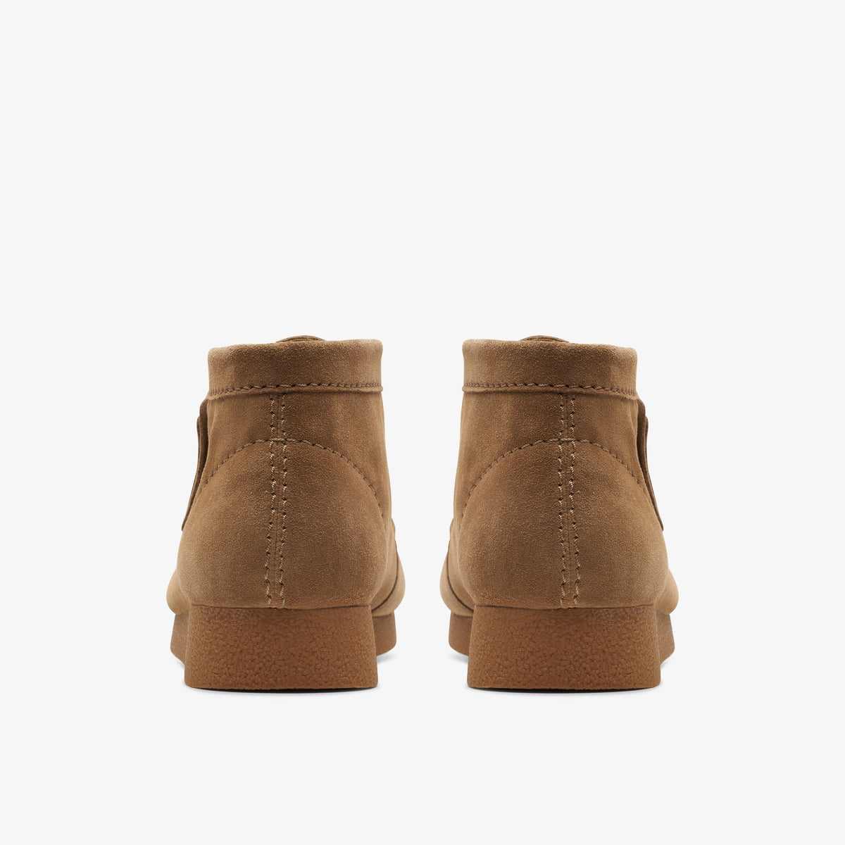 Clarks Mens Wallabee Evo Boot - Dark Sand Suede