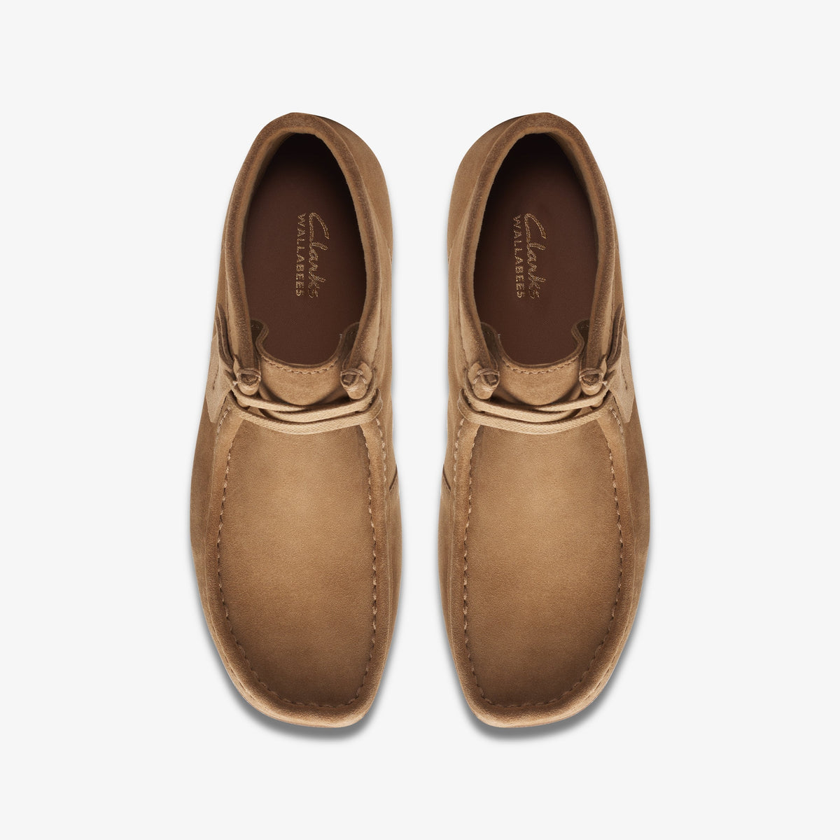 Clarks Mens Wallabee Evo Boot - Dark Sand Suede