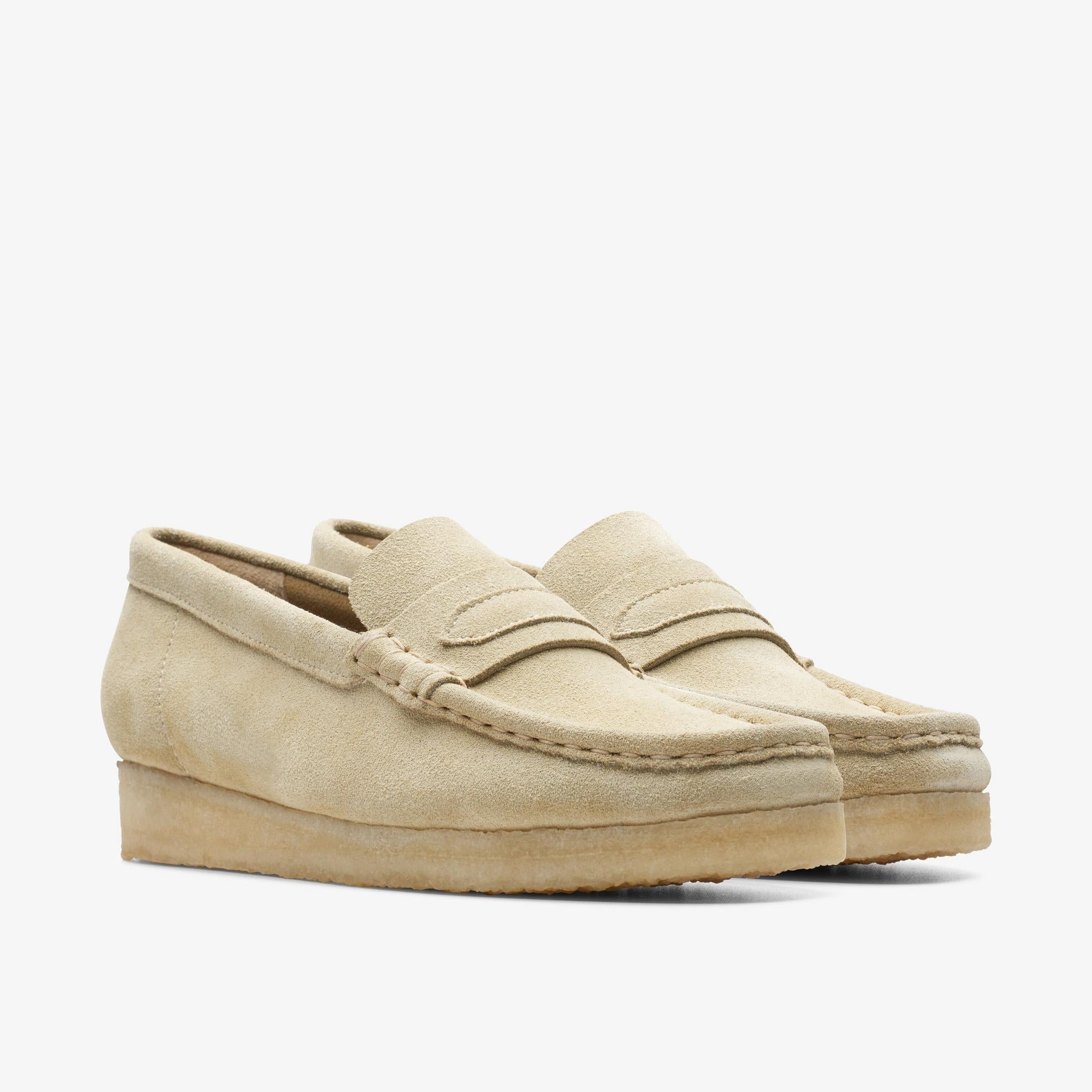 26173508] Womens Clarks Wallabee Loafer – Zulily
