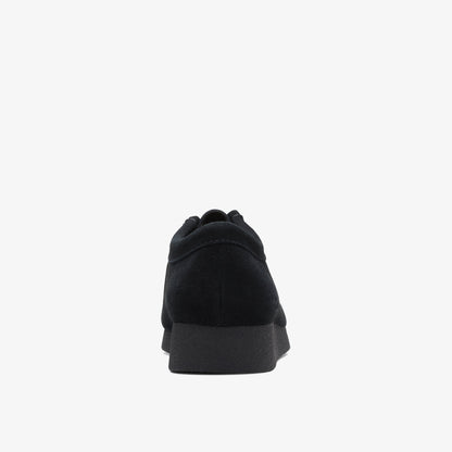 Clarks Womens Wallabee Evo - Black Suede