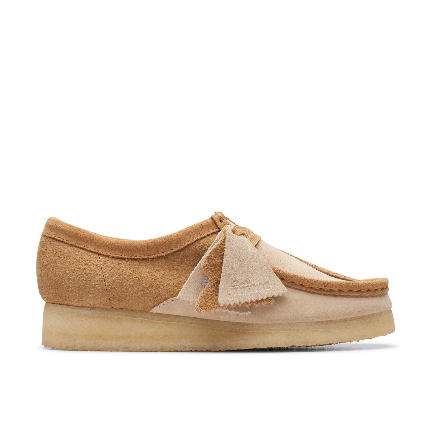 Clarks Women's Wallabee Mid Tan Combi Booties