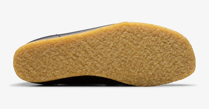 Clarks Women's Wallabee Boot Black Smooth Leather Booties