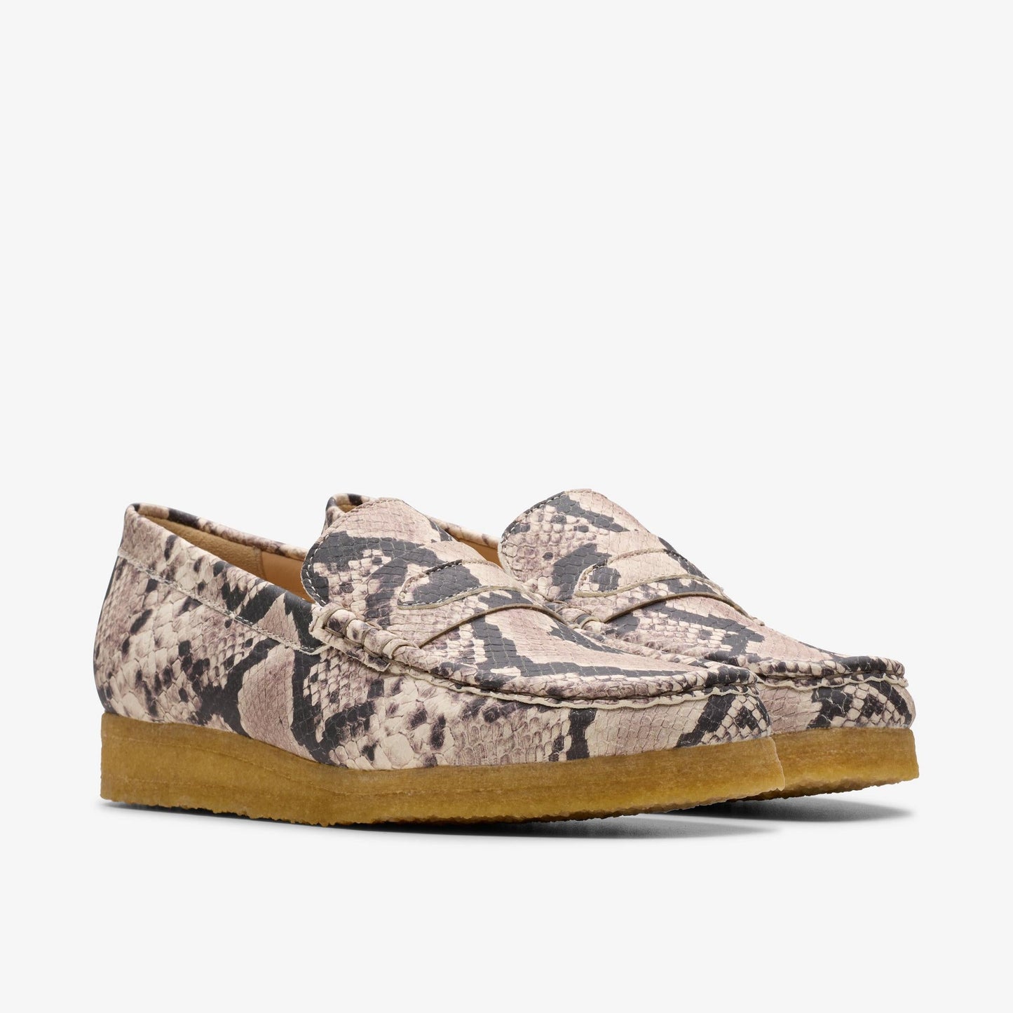 "Grey Snake Leather"