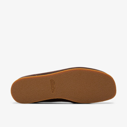 Clarks Mens Wallabee Evo - Dark Brown Suede