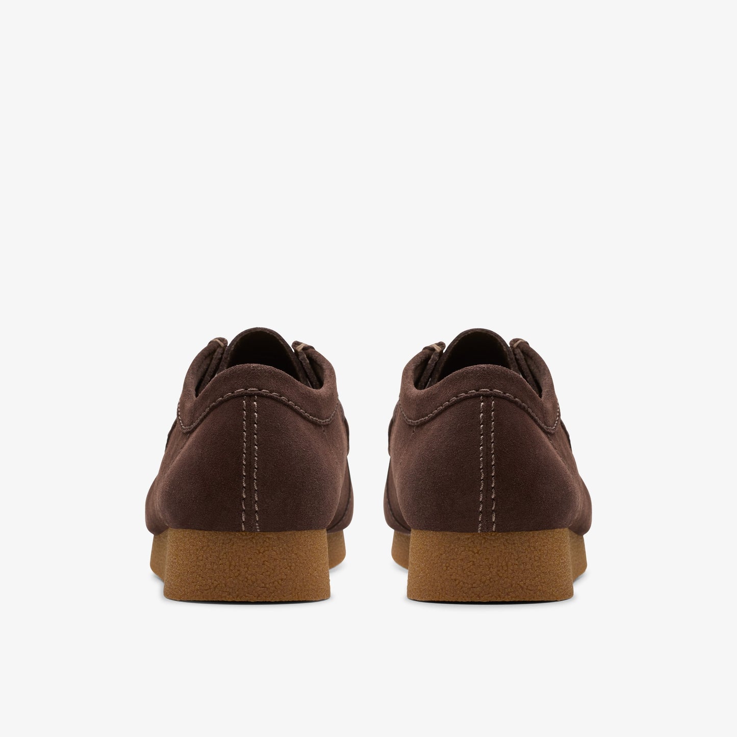Clarks Mens Wallabee Evo - Dark Brown Suede