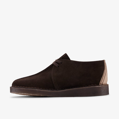 Clarks Mens Desert Trek - Dark Brown