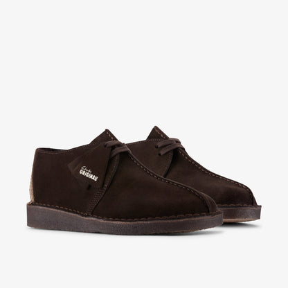 Clarks Mens Desert Trek - Dark Brown