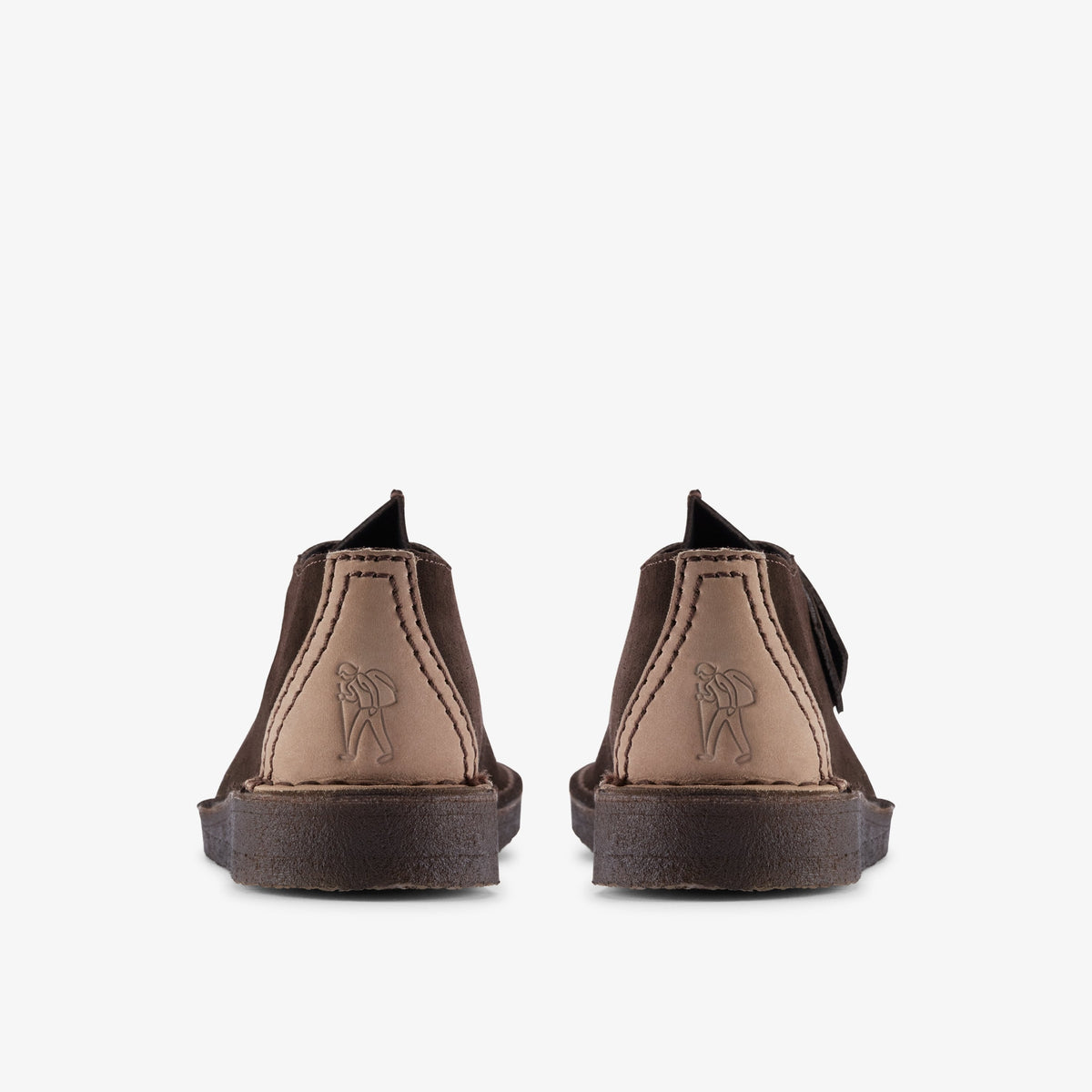 Clarks Mens Desert Trek - Dark Brown