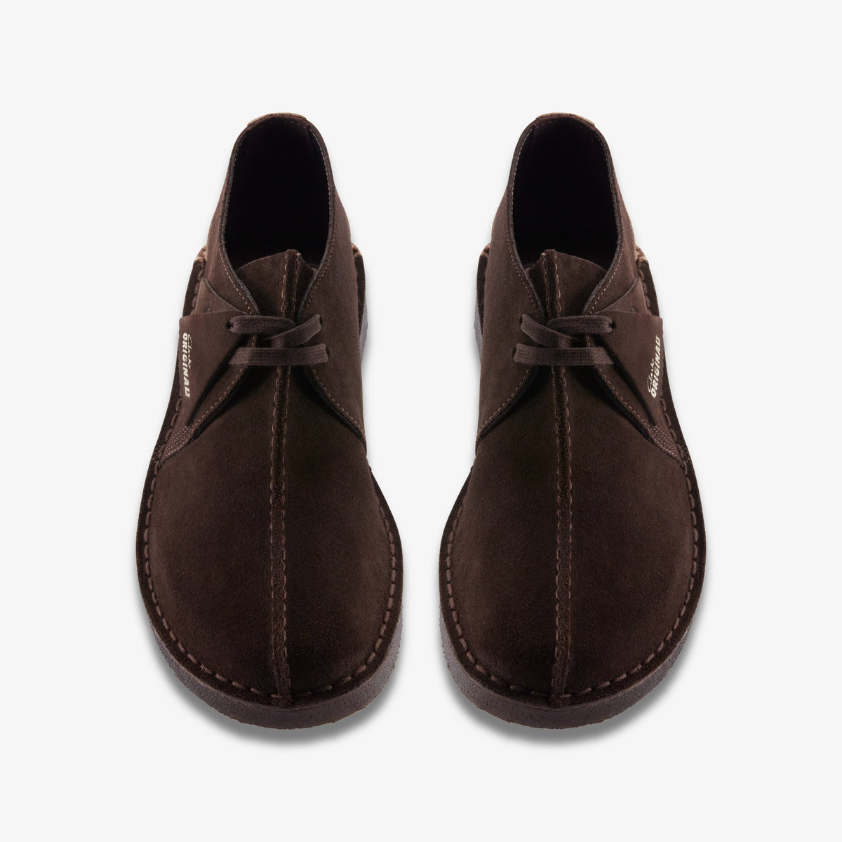 Clarks Mens Desert Trek - Dark Brown