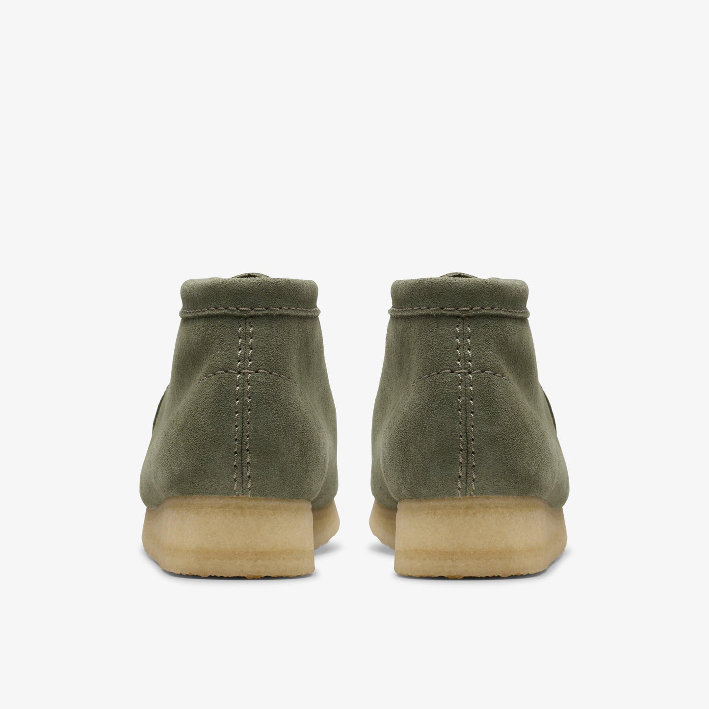 Clarks Women's Wallabee Boot Khaki/Green Sde Booties
