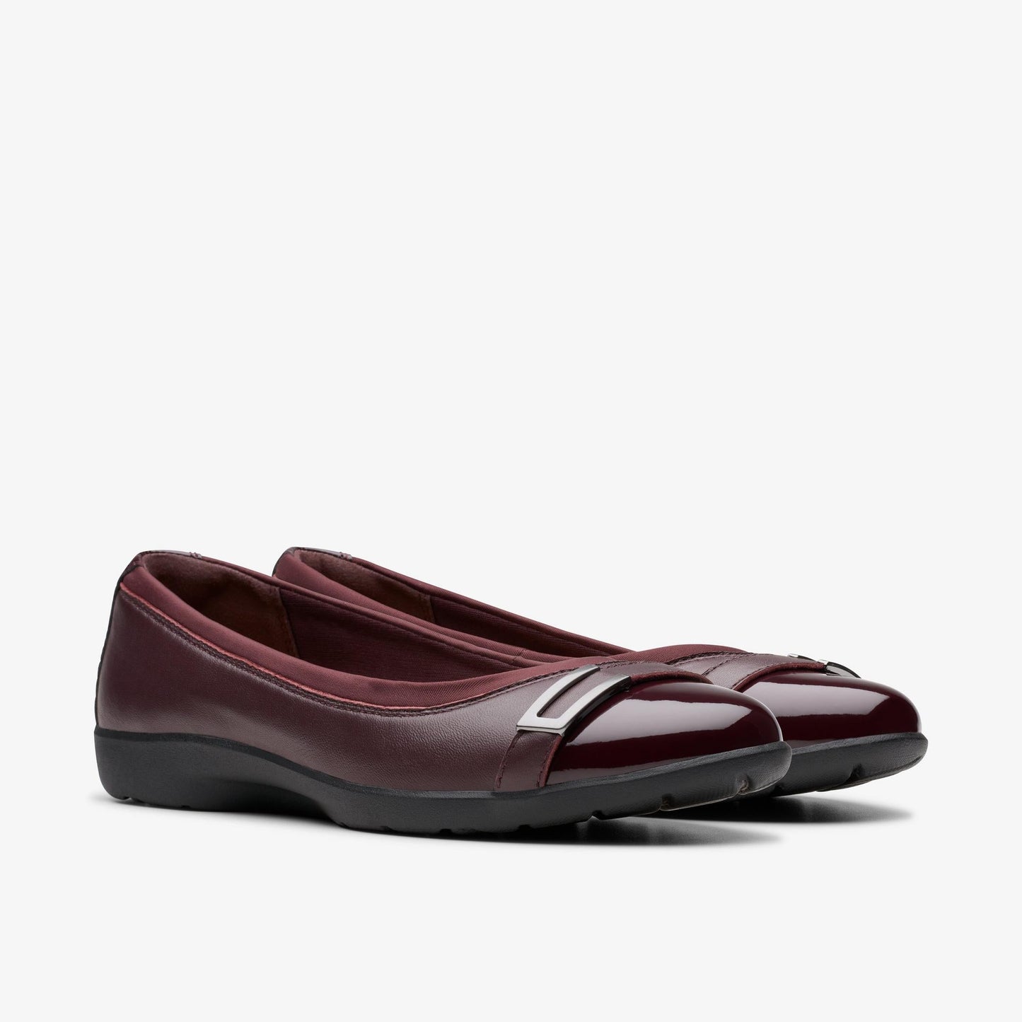 [26179656] Womens Clarks Meadow Rose Red