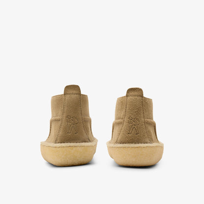 [26180625] Mens Clarks Desert Rain Suede 'dark Sand'